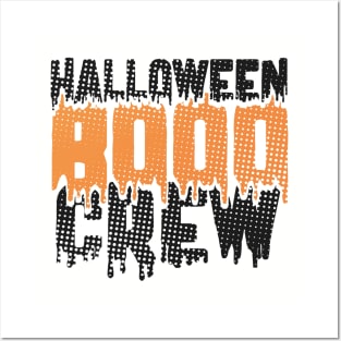 Halloween Booo Crew Posters and Art